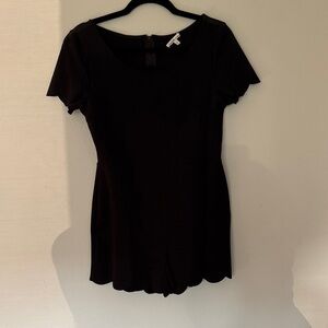 Charlotte Russe Elegant Black Romper